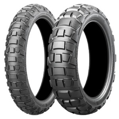 Foto pneumatico: BRIDGESTONE, BATTLAX ADVENTURECROSS SCRAMBLER AX41S M+S 130/80 -1818 66P Estive
