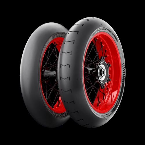 Foto pneumatico: MICHELIN, POWER SUPERMOTO MEDIUM 120/80 R1616  Estive