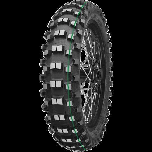 Foto pneumatico: MITAS, C-18 SUPER LIGHT GREEN STRIPE 110/100 -1818 64R Estive