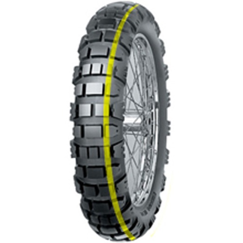 Foto pneumatico: MITAS, E-09 DAKAR REAR M+S YELLOW STRI M+S 140/80 -1717 69R Estive