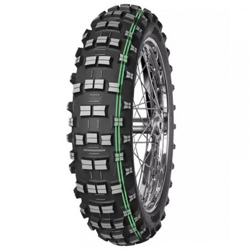 Foto pneumatico: MITAS, TERRA FORCE-EF PRO SUPER SOFT TT Rear (PODWÃJNY ZIELONY PASEK) 140/80 R1818  Estive