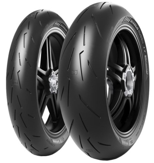 Foto pneumatico: PIRELLI, DIABLO ROSSO IV CORSA 180/55 R1717 73W Estive