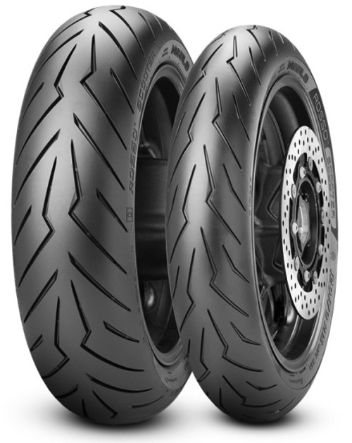Foto pneumatico: PIRELLI, DIABLO ROSSO SCOOTER 120/70 R1414 55H Estive